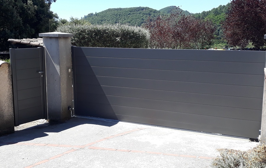 Nos modèles de portails ALU à BOISSET ET GAUJAC