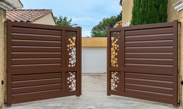 Les portails ALU &agrave;&nbsp;BOISSET ET GAUJAC